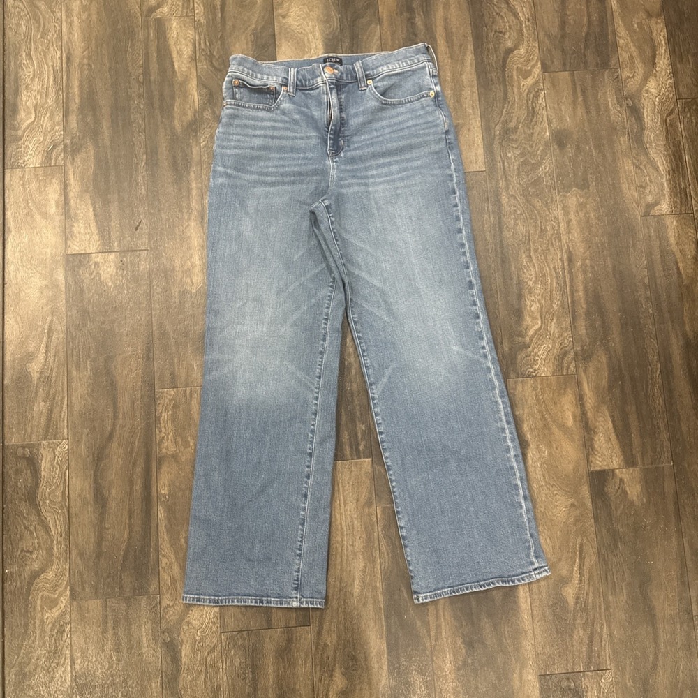 J. Crew Factory Straight Leg Light Blue Jeans
